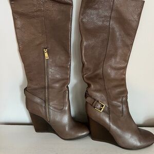 Coach wedge boots